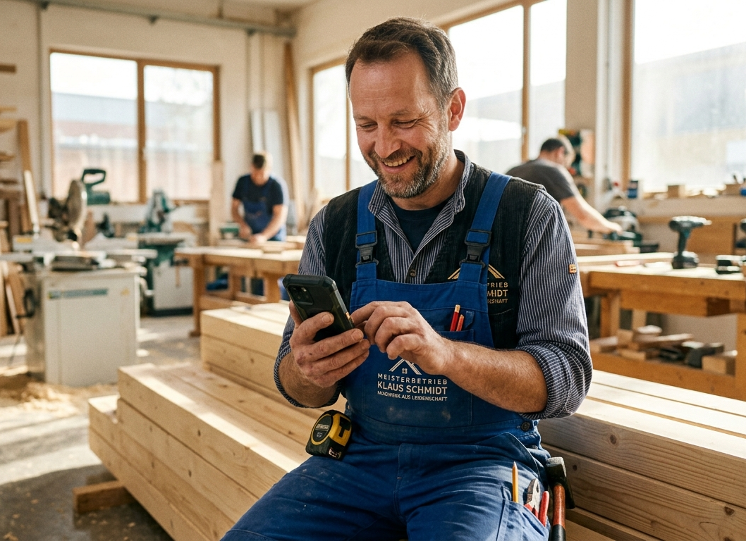 Automatisches Follow-up Handwerk